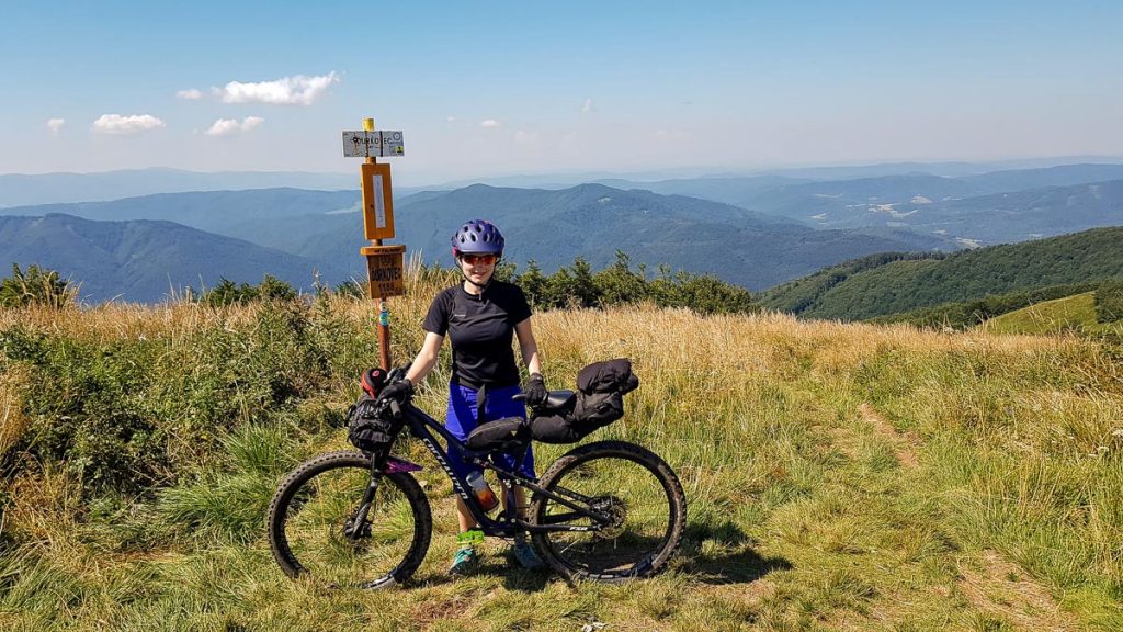 MTB w Bieszczadach - Dziurkowiec