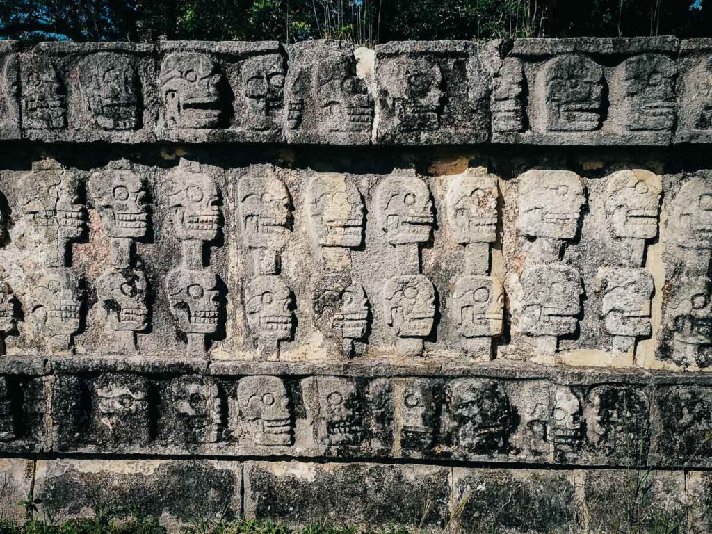 Chichen Itza świątynia czaszek
