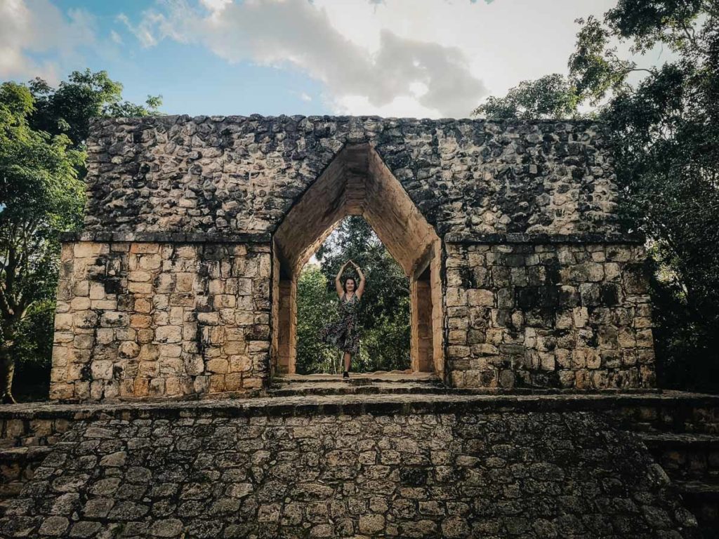 Ek' Balam łuk wejściowy do miasta