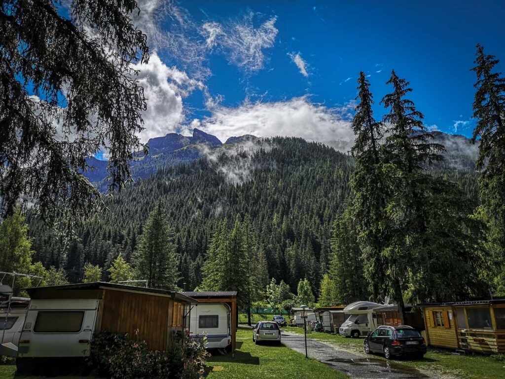 camping, na którym podjęliśmy decyzję, że czas zbudować własnego kampera